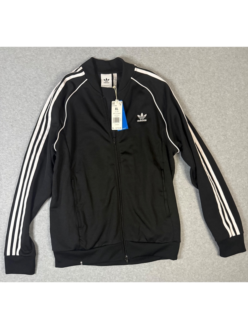 NWT Adidas Zip Up Track Jacket Size Men XL